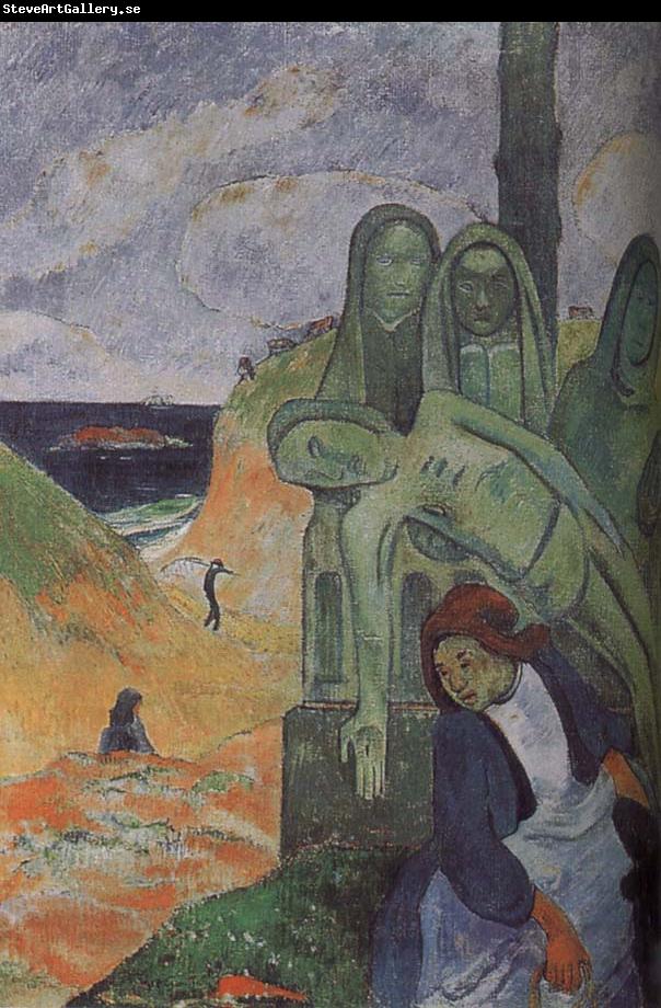 Paul Gauguin Green Christ